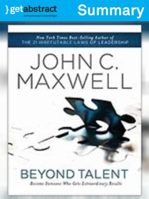 cover image of Beyond Talent (Summary)